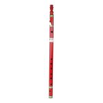 Combo of Bamboo Royal Designed Red Flute and Flute Bag - Red - Image 2