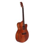 Sigature Semi Acoustic Guitar Gogos Series Wood - Brown - Image 2