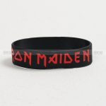 Iron Maiden official Logo printed high quality silicon Wristband
