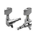 Acoustic Guitar Machine Heads 6 pcs - Silver