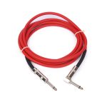 Instrument Cable 10 feet - Noiseless for Electric Guitar and Bass
