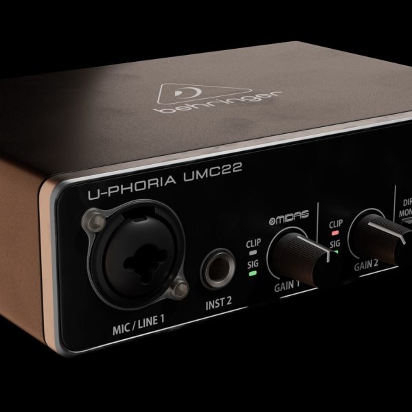 Behringer U-Phoria UMC22 USB Audio Interface