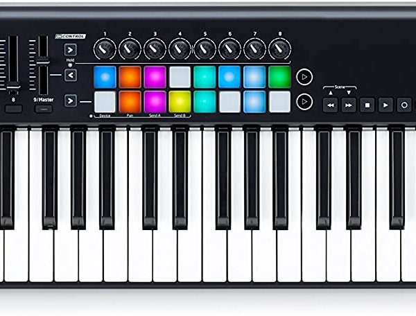 Novation Launchkey 61 USB Keyboard Controller for Ableton Live, 61-Note MK3 Version