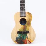 Dream Maker design Ukulele Concert Mahogany Natural With bag picks