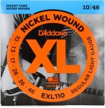 D'Addario EXL110 Nickel Wound Electric Regular best-selling  {Light Gauge10/46 BRIGHT TONE ROUND WOUND} Guitar Strings Set (Bronze) - Image 2