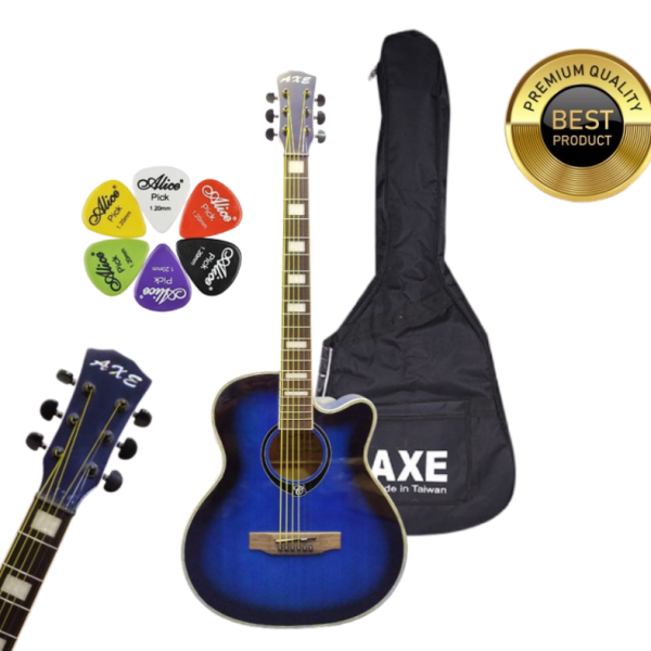 AXE AG52CP Blue acoustic guitar new edition 2020
