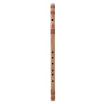 Combo of Scal G-12.5 Bamboo Flute and Flute Bag - Wooden - Image 3