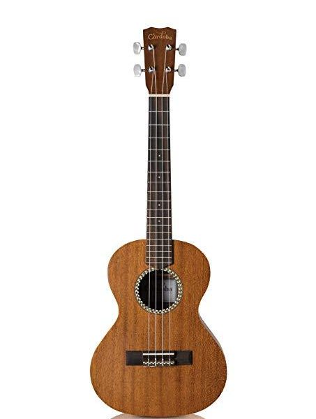 Cordoba 20TM Tenor Ukulele With Currying Hardcase and Picks - guiter