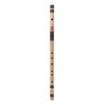 Combo of Scal F-11.5 Bamboo Flute and Flute Bag - Wooden - Image 3