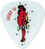 Dunlop L08R.73 Lucky 13 Picks, Hate Girl, .73mm, USA MADE