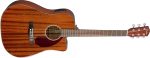Fender CD-140SCE Dreadnaught Acoustic Guitar full body Mahagony