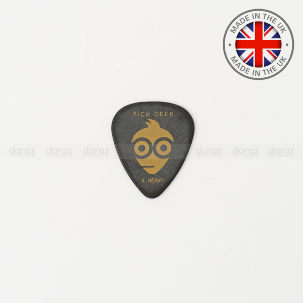 Pick Geek Delrin Guitar Pick  X Heavy (1.5mm) Made in UK