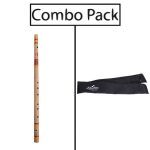 Combo of Scal F.11 Steel Flute and Flute Bag - Wooden
