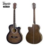 Tayste acoustic guitar T-404 With bag and picks - Image 2