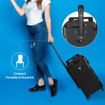 Moukey Karaoke Machine Speaker, Bluetooth Outdoor Portable Wireless Speaker PA System with 10" Subwoofer, Microphone, DJ Lights, Rechargeable Battery, Recording, MP3/USB/TF/FM (RMS 140W to 520W Peak) - Image 5