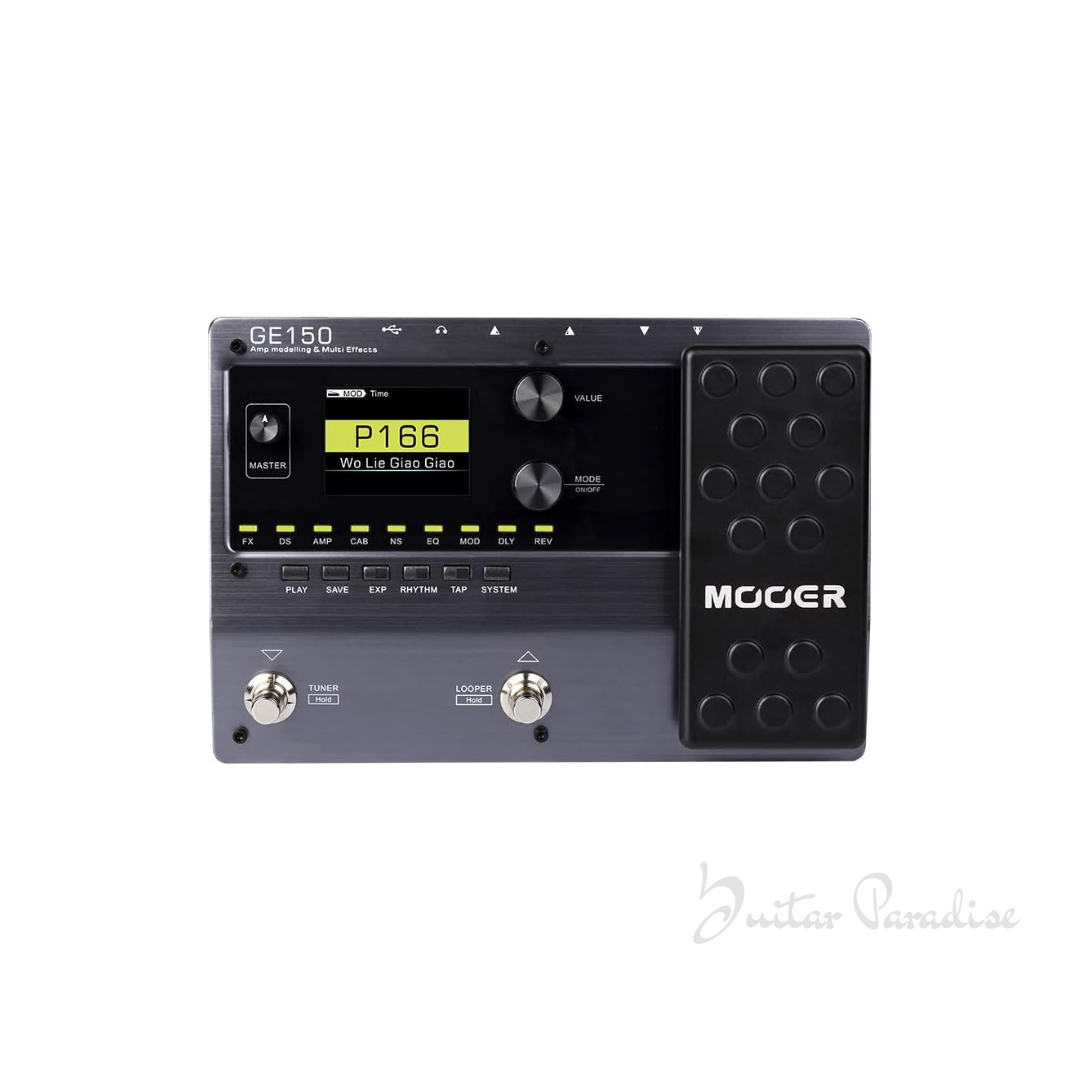 MOOER GE150 Electric Guitar Amp Modelling Multi Effects Pedal MOOER GE150 Electric Guitar Amp Modelling Multi Effects Pedal