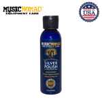 MusicNomad Silver Polish for Silver & Silver-Plated Instruments, 4 oz (MN701)