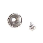 Guitar Belt Pins 2 PCs - Silver - Image 3