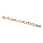 Combo of Scal F-11.5 Bamboo F Sharp Medium Bamboo Flute and Flute Bag - Wooden - Image 2