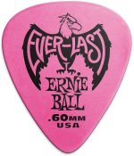 Ernie Ball .60mm Pink Everlast Guitar Picks (P09179) MADE IN USA - Image 3