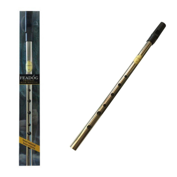 Feadóg Nickel D Whistle- Made in Ireland