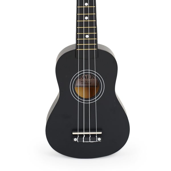 DARK DU-21B 21'' Soprano Ukulele Hawaii Mini Guitar Ukulele 12 Fret with bag, picks, belt and strings