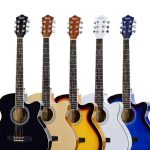 Tayste T-401 Acoustic Guitar With bag and picks - Image 2