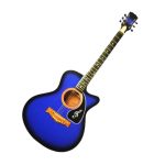 Matte Blue Premium Acoustic Guitar -2024 Edition
