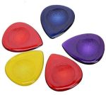 Alice Durable Clear Large Size Bass Rock Heavy Metal Bass Guitar Picks 1.0/2.0/3.0 mm (6pcs)