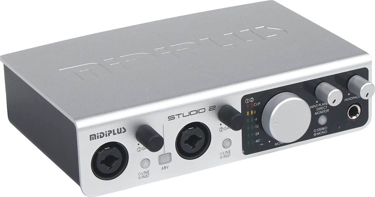 Midiplus Studio 2 USB Audio Interface - Image 2