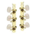 AOD-019C 1 Pair Classic Guitar String 3+3 Tuning Pegs Tuners Machine Heads guitar parts musical accessories