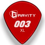 Gravity Picks G003XM 003 1.5mm XL Master Red 003 XL 1.5mm Master Finish (Unpolished) Red Handcrafted Acrylic Guitar/Bass Pick, J3 XL, 1.5mm Thickness