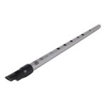 Combo of Metal Clarke Meg C Silver Whistle and Flute Bag - Silver - Image 3