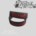Bulletfor My Valentine heavy metal band high quality Silicone Wristband