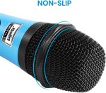 Moukey MK0120 Dynamic Microphone Dynamic Karaoke Microphone, Moukey Handheld Wired Mic Cardioid Home, 13 ft XLR Cable Metal Corded for Singing/PA Speaker/Amp/Mixer/Karaoke Machine/Speech/Wedding/Stage-Black (MWm-5) - Image 4