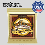 Ernie Ball Earthwood 80/20 Bronze Extra Light Acoustic Guitar Strings - 10-50 Gauge (P02006)
