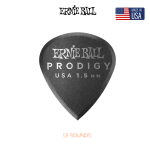 Ernie Ball Prodigy Guitar Picks, Mini, Black 1.5mm Made in USA
