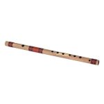 Combo of Bamboo Flute and Flute Bag - Natural Bamboo - Image 2
