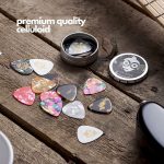Pick Geek Guitar Picks - 16 Cool Custom Guitar Picks For Your Electric, Acoustic, or Bass Guitar - X-Heavy, Heavy, Medium & Light - Presented in a Luxury Metal Pocket Box - Image 4