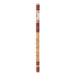 Combo of Bamboo Flute and Flute Bag - Natural Bamboo - Image 3
