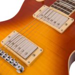 VINTAGE V100 ReIssued Electric Guitar ~ Lemon Drop - Image 7