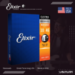 Elixir Strings 12052 Nanoweb Electric Guitar Strings - .010-.046 Light