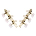 AOD-019C 1 Pair Classic Guitar String 3+3 Tuning Pegs Tuners Machine Heads guitar parts musical accessories - Image 3