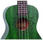 Kaysen Ukulele With bag,picks,strings & belt green tennor size- U1 26 - Image 2