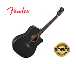 Fender CD-60SCE Dreadnought Acoustic-Electric Guitar  Black