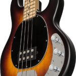 Sterling by Music Man StingRay Ray4 Bass Guitar in Vintage Sunburst Satin
