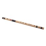 Combo of Scal F-11.5 Bamboo Flute and Flute Bag - Wooden - Image 2
