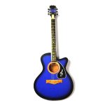 Combo Series Custom Made New Acoustic Guitar - Blue - Image 2