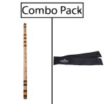 Combo of Bamboo Flute and Flute Bag