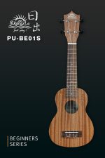 PukanaLa BE01S Soprano Sapele Mahogany Beginners Series Ukelele